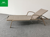 Chaise longue de plage de chaise de piscine de patio imperméable en aluminium extérieur