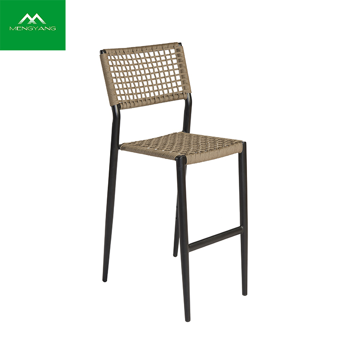 Tabouret de bar haut empilable de loisirs de bistro moderne