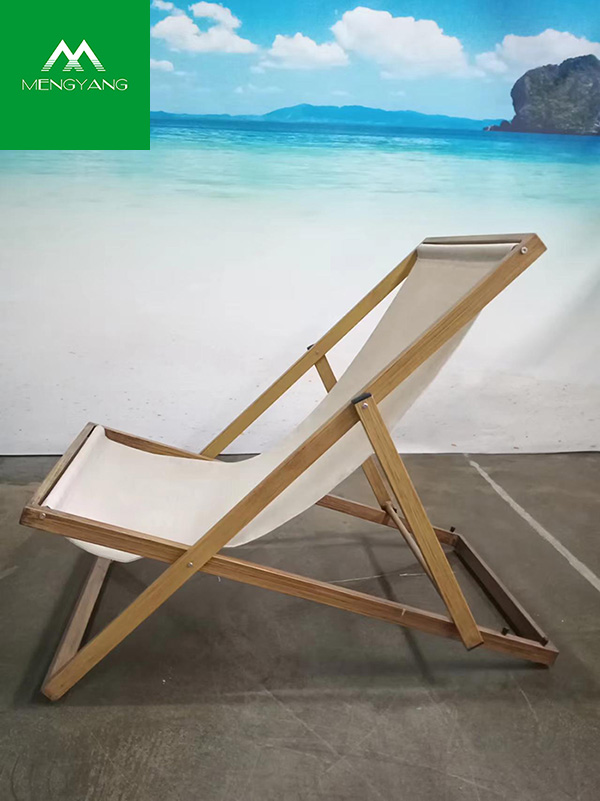 Chaise de plage extérieure en aluminium durable pliable portative