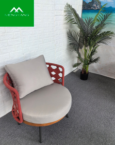 Nouvelle arrivée hôtel élégant corde tissée chaise de salle à manger