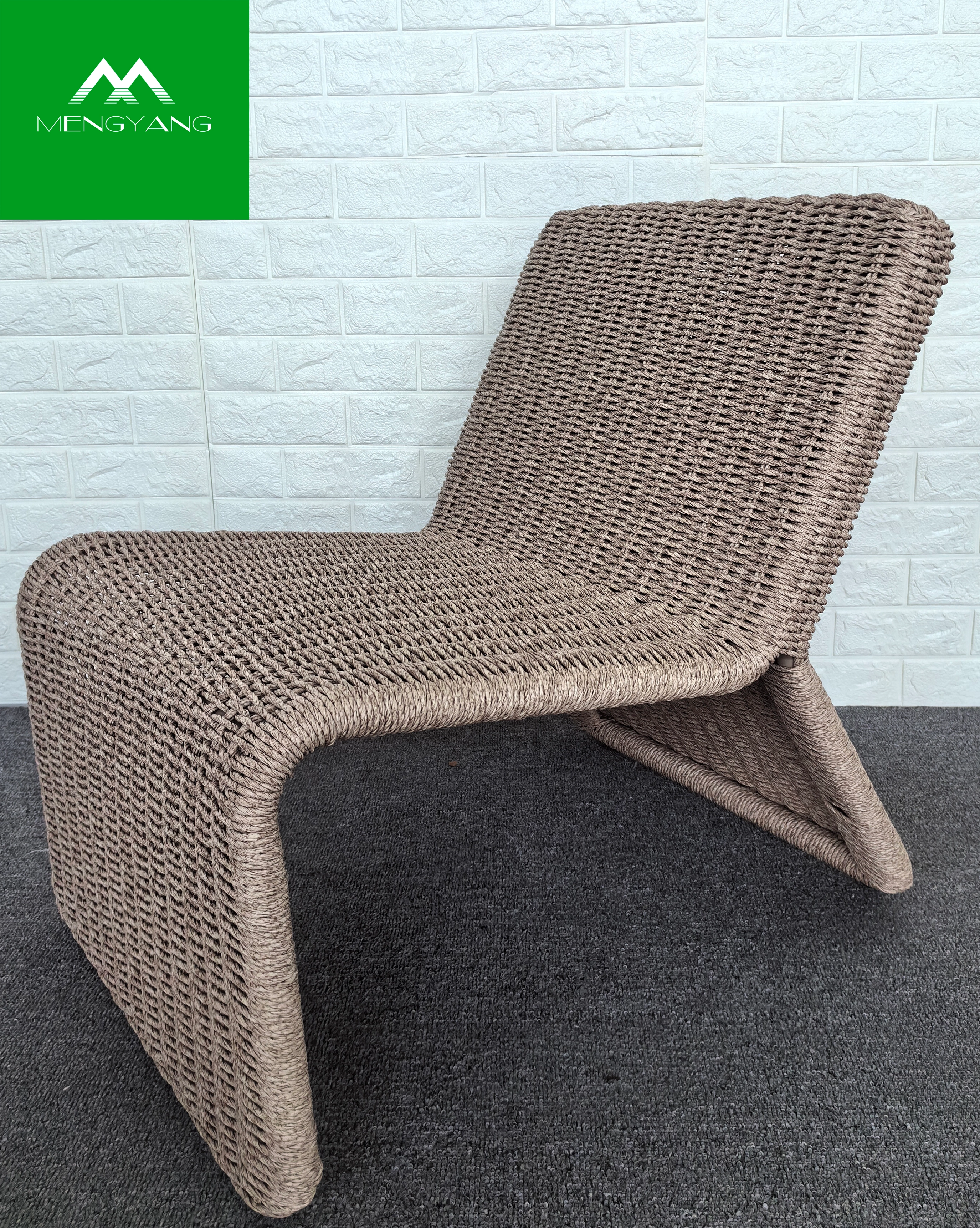 Chaise tissée de conception spéciale de corde extérieure de nouveau style