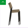 Tabouret de bar haut empilable de loisirs de bistro moderne