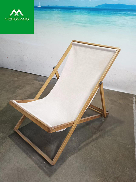 Chaise de plage extérieure en aluminium durable pliable portative