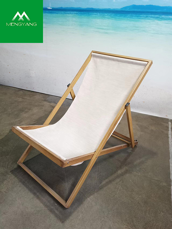 Chaise de plage extérieure en aluminium durable pliable portative