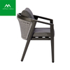 Chaise de jardin moderne en corde